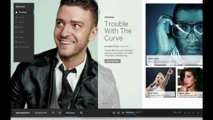 Justin Timberlake e il nuovo MySpace