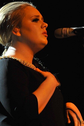 Adele a Milano in concerto nel 2011