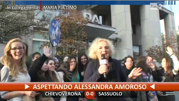 Alessandra Amoroso a Quelli che il calcio puntata 2 novembre 2014