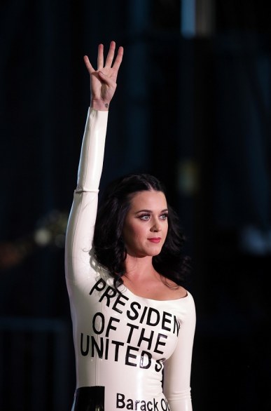 Katy Perry in concerto a Las Vegas pro Obama
