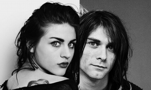 Kurt Cobain e Frances Bean Cobain