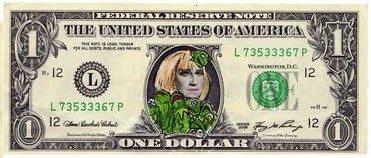 GaGa finisce sulle banconote USA