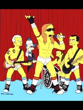 Le band nei Simpson