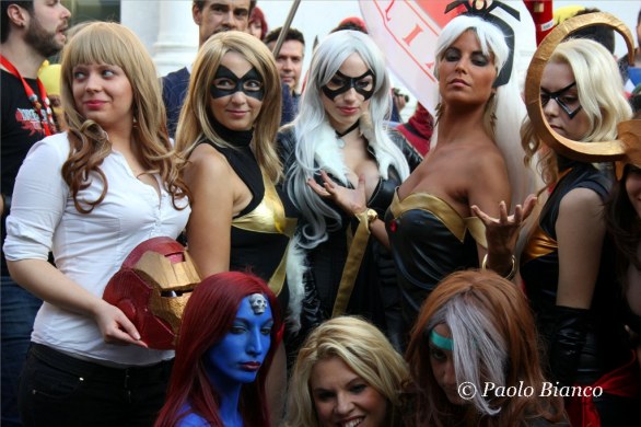 Marvel ladies Lucca Cosplay 2013 - foto di Paolo Bianco