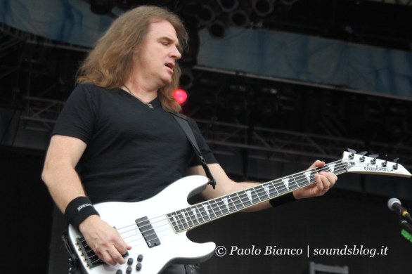 Megadeth concerto Sonisphere 2013 Rho Milano, 8 Giugno 2013. Foto di Paolo Bianco