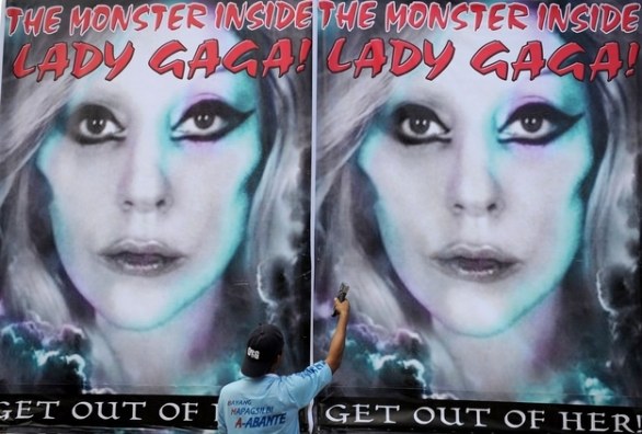 Proteste per concerto Lady Gaga