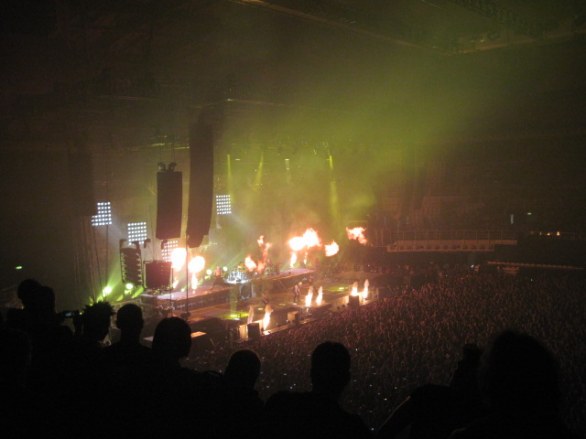 Rammstein, concerto @ Bologna Unipol Arena 26 Aprile 2013