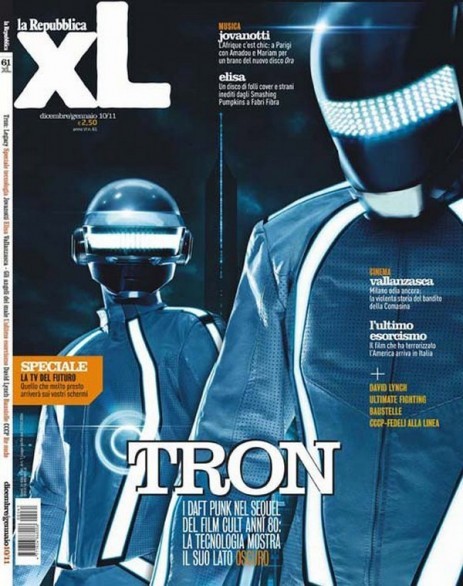 Le copertine dei Magazines italiani di gennaio 2011