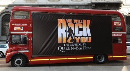 We will rock you: immagini del musical dei Queen